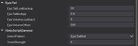 Epic Tail Settings 1